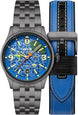 AVI-8 Watch Flyboy Capcom 1942 Automatic Pixel Gunmetal Ace Limited Edition AV-4121-22