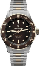 Bremont Supermarine 300M Date Brown Bracelet SM40-DT-BI-BR-B