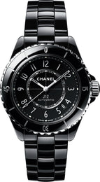 Chanel J12 Black 38mm Ceramic Automatic H5697.