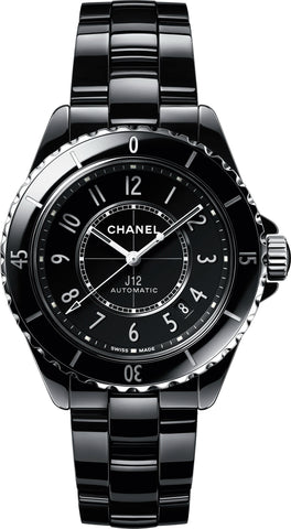 Chanel J12 Black 38mm Ceramic Automatic H5697.