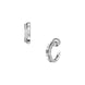 Chopard Ice Cube 18ct White Gold 0.24ct Diamond Hoop Earrings