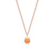 Faberge Colours Of Love Cosmic Curve 18ct Rose Gold Spessartite Pendant