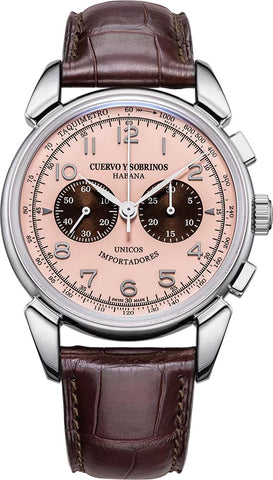 Cuervo y Sobrinos Watch Historiador Cronografo 1946 Limited Edition 3143.1S