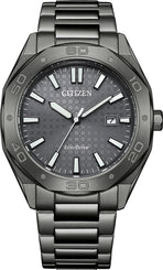 Citizen Watch Eco Drive Sport Gunmetal Grey PVD BM7637-81H