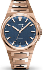 Czapek Antarctique Mount Erebus 5N Deep Blue Gold Bracelet