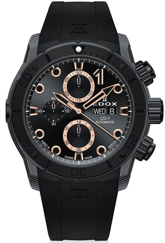 Edox Watch CO-1 Chronograph Automatic 01125 CCN NR