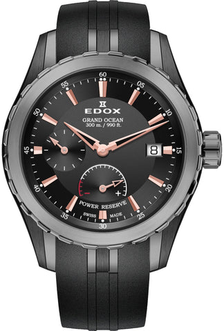 Edox Watch Grand Ocean Power Reserve Small Second 94500 357GNCA NIR