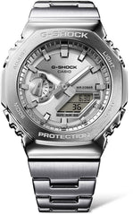 G-Shock 2110 Metallic Silver Dual Display