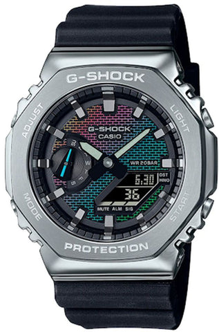 G-Shock 2100 Rainbow Brick Wall