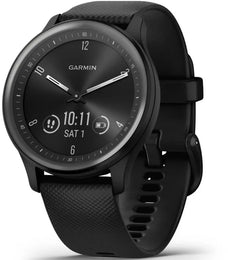 Garmin Watch Vivomove Sport Silicone Band With Slate Accents 010-02566-00