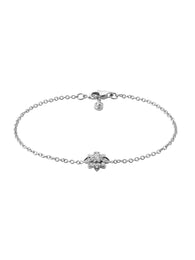 Gucci Flora 18ct White Gold Diamond Chain Bracelet