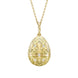 Faberge Palais Tsarskoye Selo Yellow Gold Locket With Hen Surprise