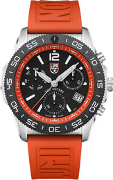 Luminox Watch Pacific Diver Chronograph 3140 Series Black Orange XS.3149.SET