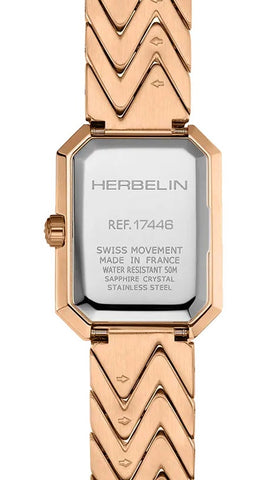 Herbelin Octogone Rose Gold PVD