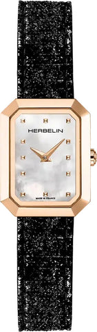 Herbelin Watch Octogone Rose Gold PVD 17446PR19