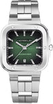 Herbelin Watch Cap Camarat Square Automatic Green 1646B16