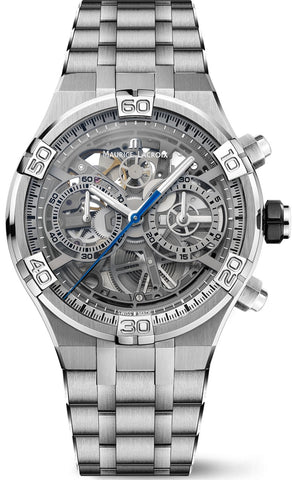 Maurice Lacroix Watch Aikon Chronograph Skeleton 44mm AI6098-SS002-090-1