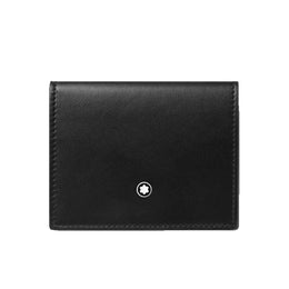 Montblanc Soft Trio Card Holder 4cc Black