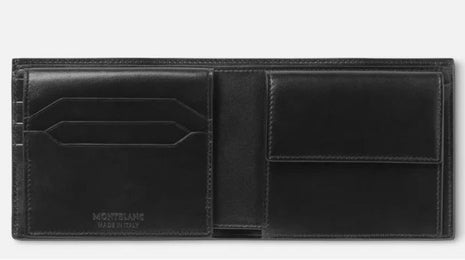 Montblanc Meisterstuck Wallet 10cc with Coin Case Black