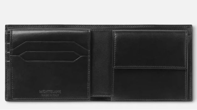 Montblanc Meisterstuck Wallet 10cc with Coin Case Black