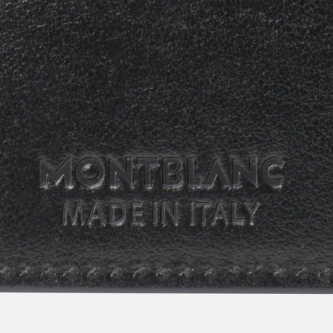 Montblanc Meisterstuck Wallet 14cc with Zipped Pocket Black