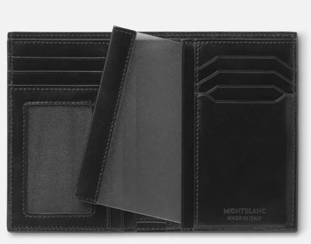 Montblanc Meisterstuck Wallet 7cc with ID Holder Black