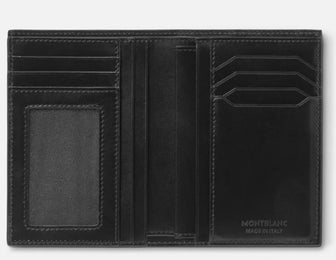 Montblanc Meisterstuck Wallet 7cc with ID Holder Black