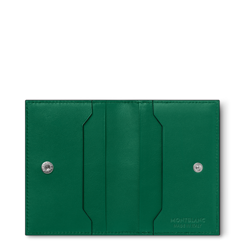 Montblanc Meisterstuck Selection Soft Card Holder 4cc Scottish Green