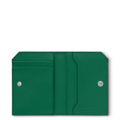 Montblanc Meisterstuck Selection Soft Mini Wallet 4cc Scottish Green