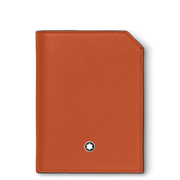 Montblanc Meisterstuck Selection Soft Mini Wallet 4cc Spicy Orange 131244