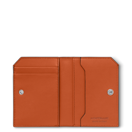 Montblanc Meisterstuck Selection Soft Mini Wallet 4cc Spicy Orange