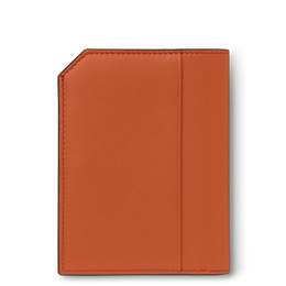 Montblanc Meisterstuck Selection Soft Mini Wallet 4cc Spicy Orange