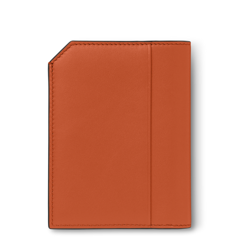 Montblanc Meisterstuck Selection Soft Mini Wallet 4cc Spicy Orange