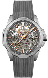 Norqain Watch Independence Skeleton 42mm Grey Rubber N3000SLA/G303/322GR.20S