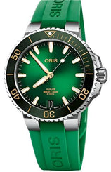 Oris Watch Aquis Date Calibre 400 Green 01 400 7769 4127-07 4 22 77FC