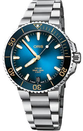 Oris Watch Aquis Date Calibre 400 Blue Bracelet 01 400 7769 4125-07 8 22 09PEB