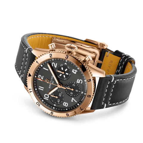 Breitling Classic AVI Chronograph 42 P-51 Mustang Red Gold