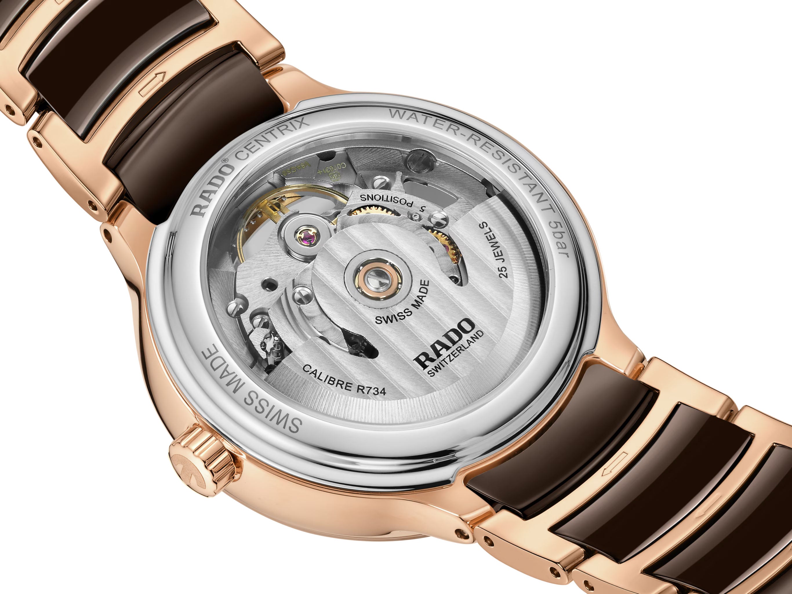 Rado Watch Centrix Automatic Diamonds Open Heart R30029902 Watch | Jura ...