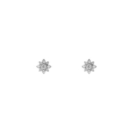 Gucci Flora 18ct White Gold Diamond Earrings