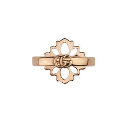 Gucci Flora 18ct Rose Gold Diamond Ring