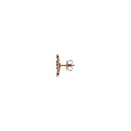 Gucci Flora 18ct Rose Gold Diamond Earrings