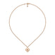 Gucci Flora 18ct Rose Gold Diamond Chain Necklace