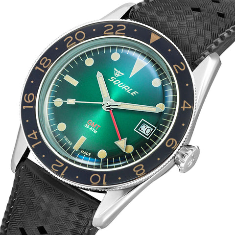 Squale SUB-39 GMT Vintage Green