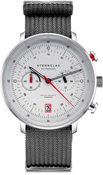 Sternglas Watch Hamburg Chrono Silver S01-HC10-FI04