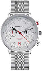 Sternglas Watch Hamburg Chrono Silver S01-HC10-ME08