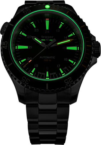 Traser H3 P67 Diver Automatic Green Special Set