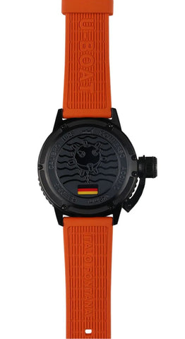 U-Boat Sommerso 46 DLC Aluminium Orange Bezel