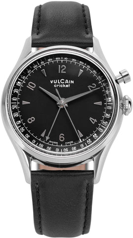 Vulcain Watch Cricket Tradition 39mm Black 100168A05.BAC201