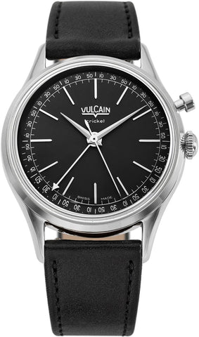 Vulcain Watch Cricket President 36mm Black 100172A00.BAC301