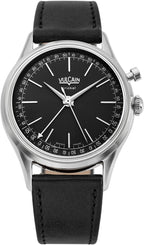 Vulcain Watch Cricket President 39mm Black 100173A00.BAC201